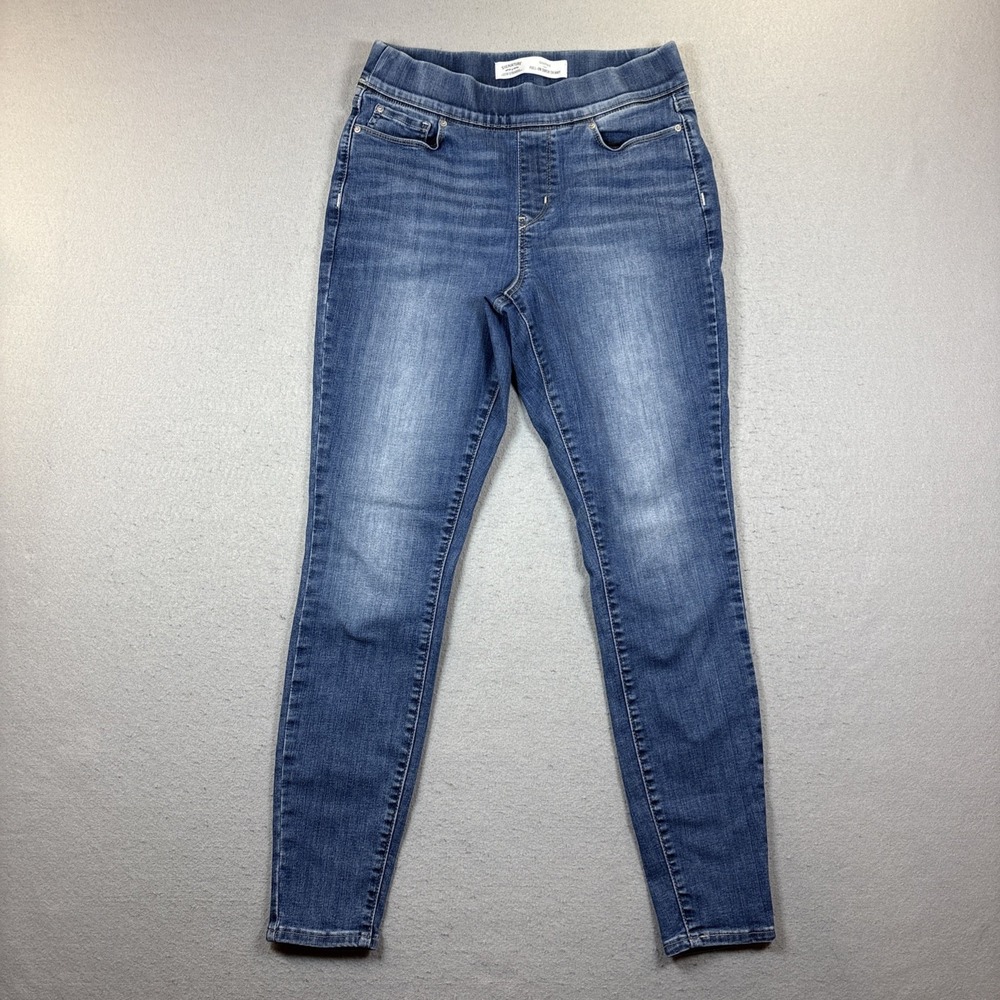 Signature by Levi Strauss & Co. Jeans Women's Sz 8W Pull-On Super Skinny Shaping
